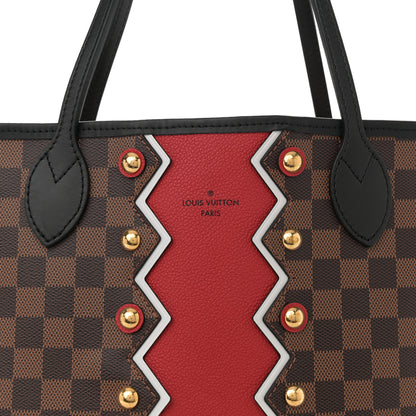 Louis Vuitton Damier Ebene Karakoram Neverfull MM 8 of 10