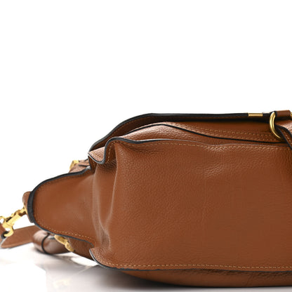 Chloe Calfskin Medium Marcie Satchel Tan 8 of 9