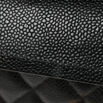 Chanel Caviar Quilted Small Double Flap Black 10 of 12
