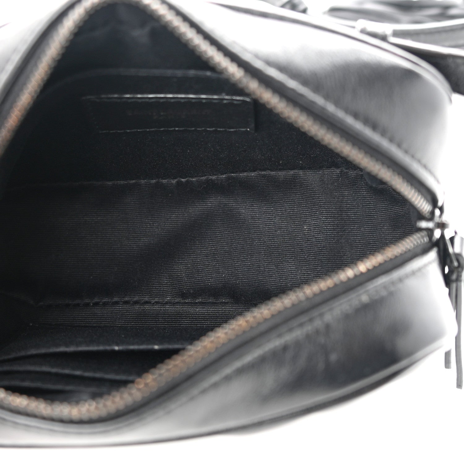 Saint Laurent Calfskin Matelasse Monogram Lou Belt Bag Black 5 of 11