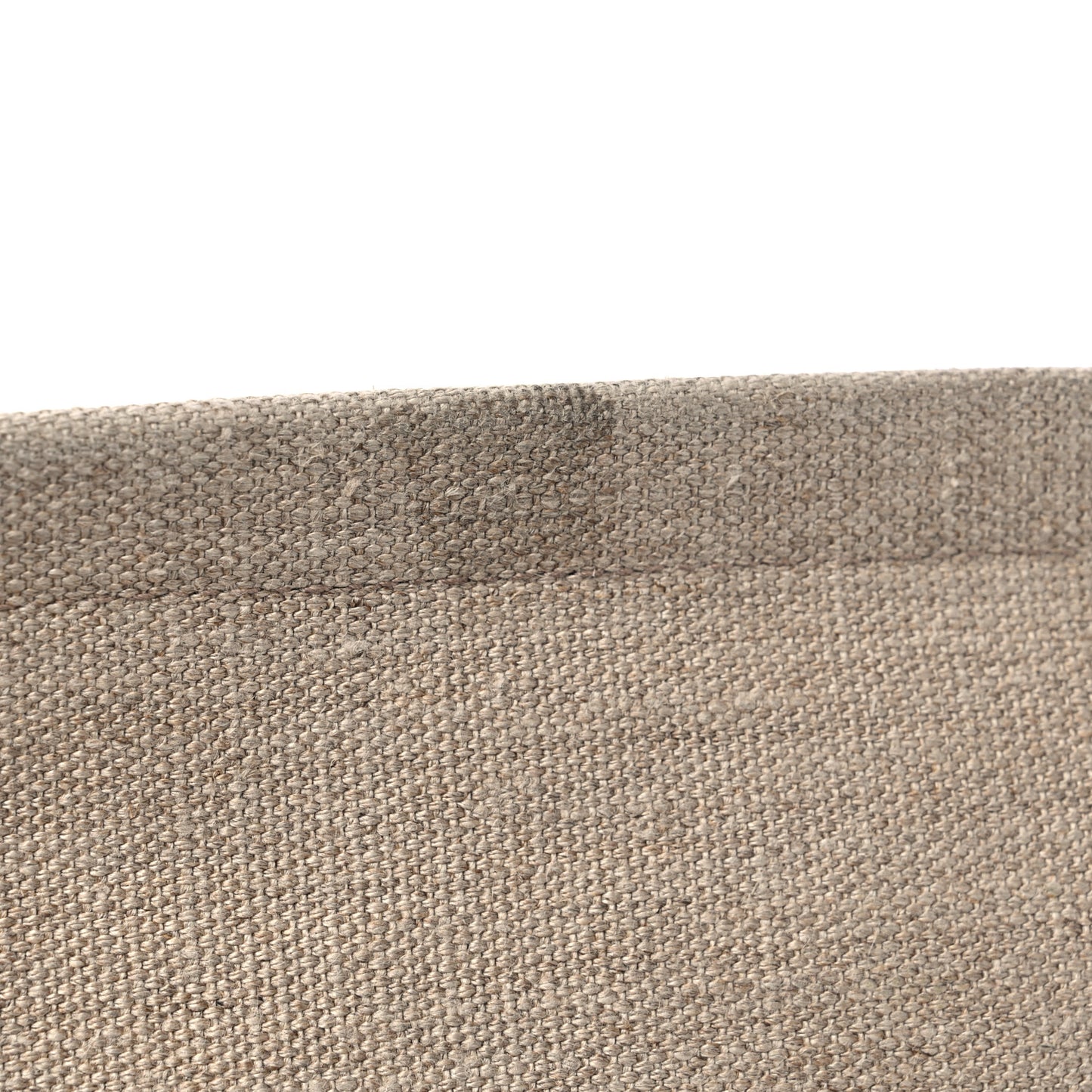 Linen Calfskin Rive Gauche Tote Beige Sea Salt