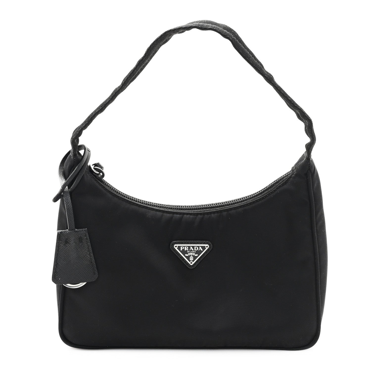 Prada Tessuto Nylon Mini Re-Edition 2000 Bag Black 1 of 10