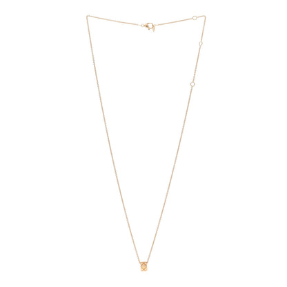 Chanel 18K Yellow Gold Coco Crush Round Pendant Necklace 3 of 5