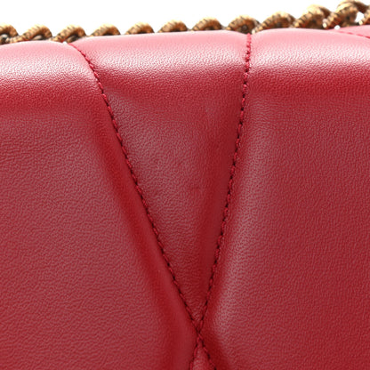 Dolce & Gabbana Nappa Devotion Crossbody Bag Rosso Papavero 10 of 10