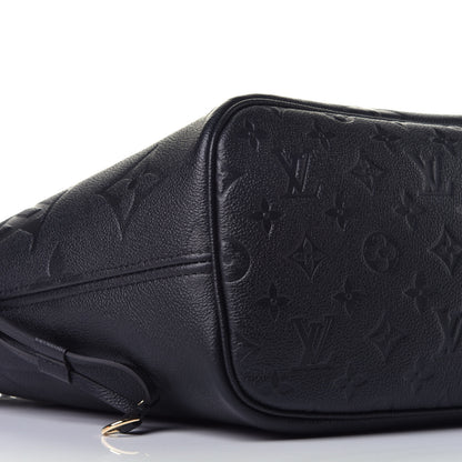 Louis Vuitton Empreinte Monogram Giant Neverfull MM Black 7 of 8