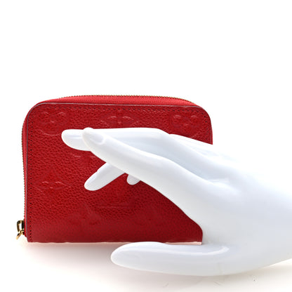 Louis Vuitton Empreinte Zippy Coin Purse Cherry 2 of 6
