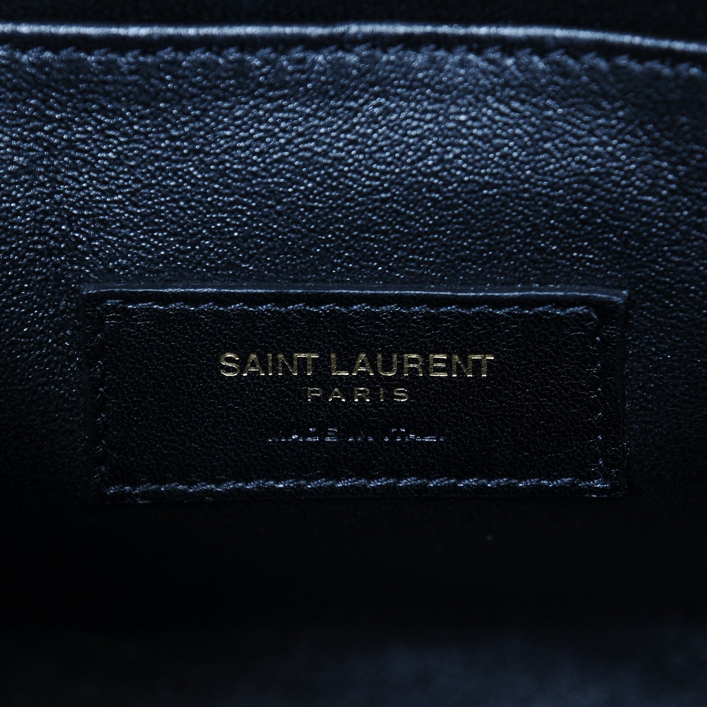 Calfskin Love Patchwork Baby Sac De Jour Black