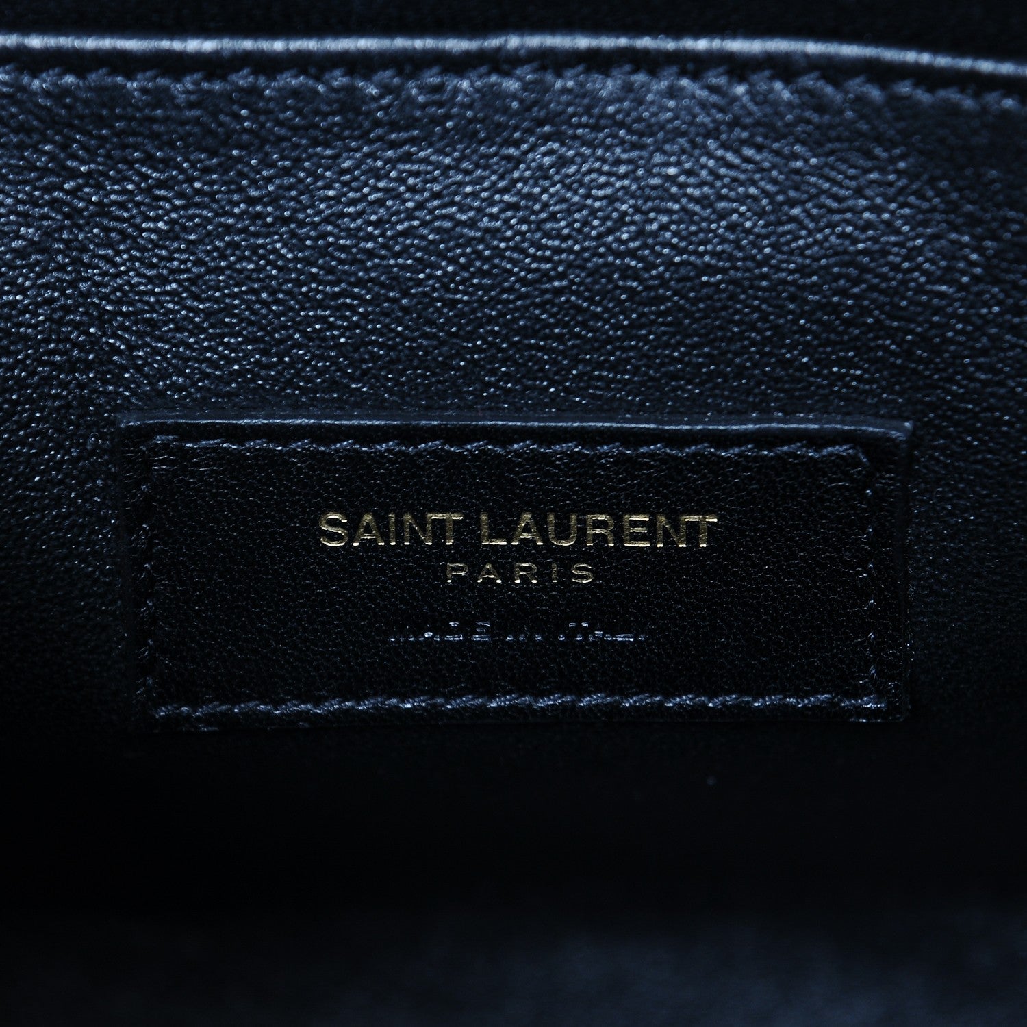 Saint Laurent Calfskin Love Patchwork Baby Sac De Jour Black 6 of 6