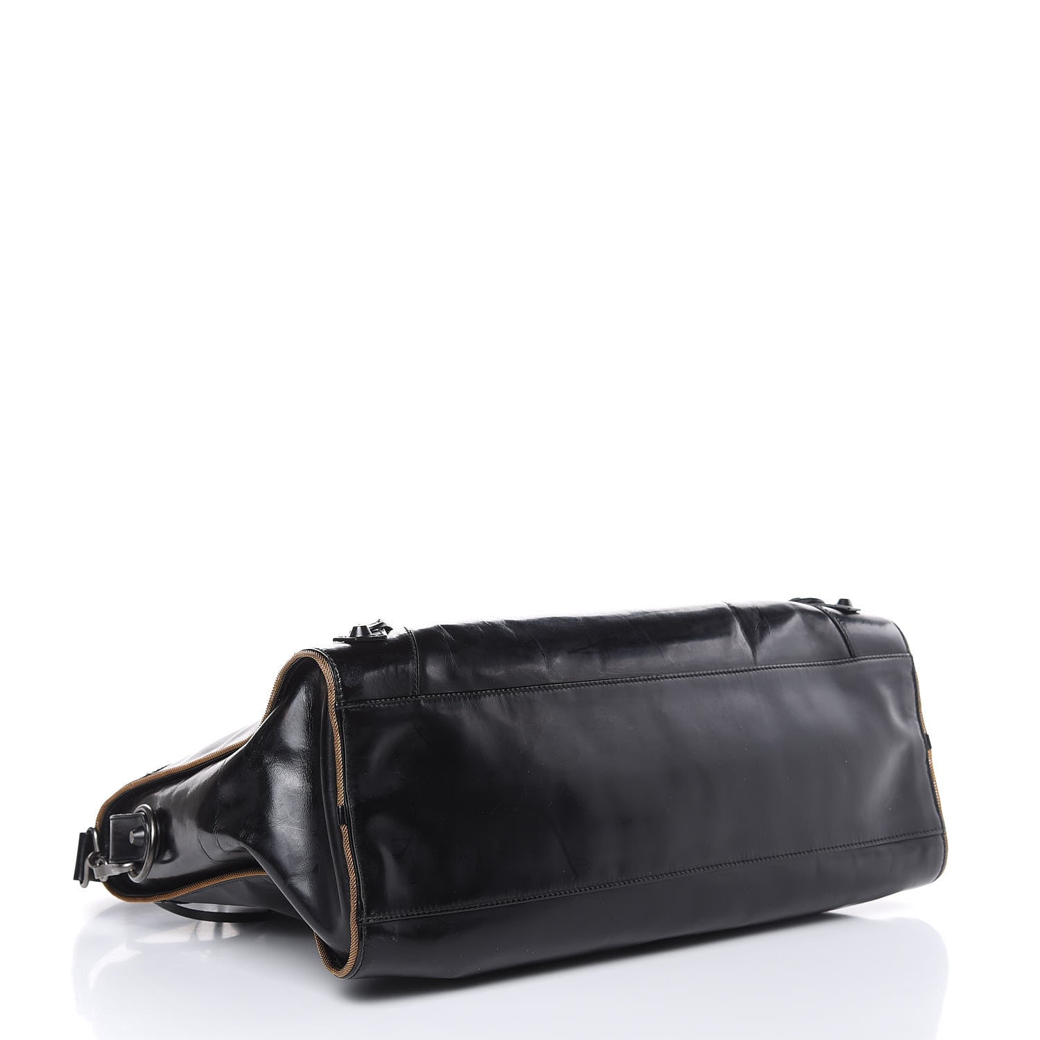 Balenciaga Glazed Calfskin Classic Hardware City Black 4 of 17