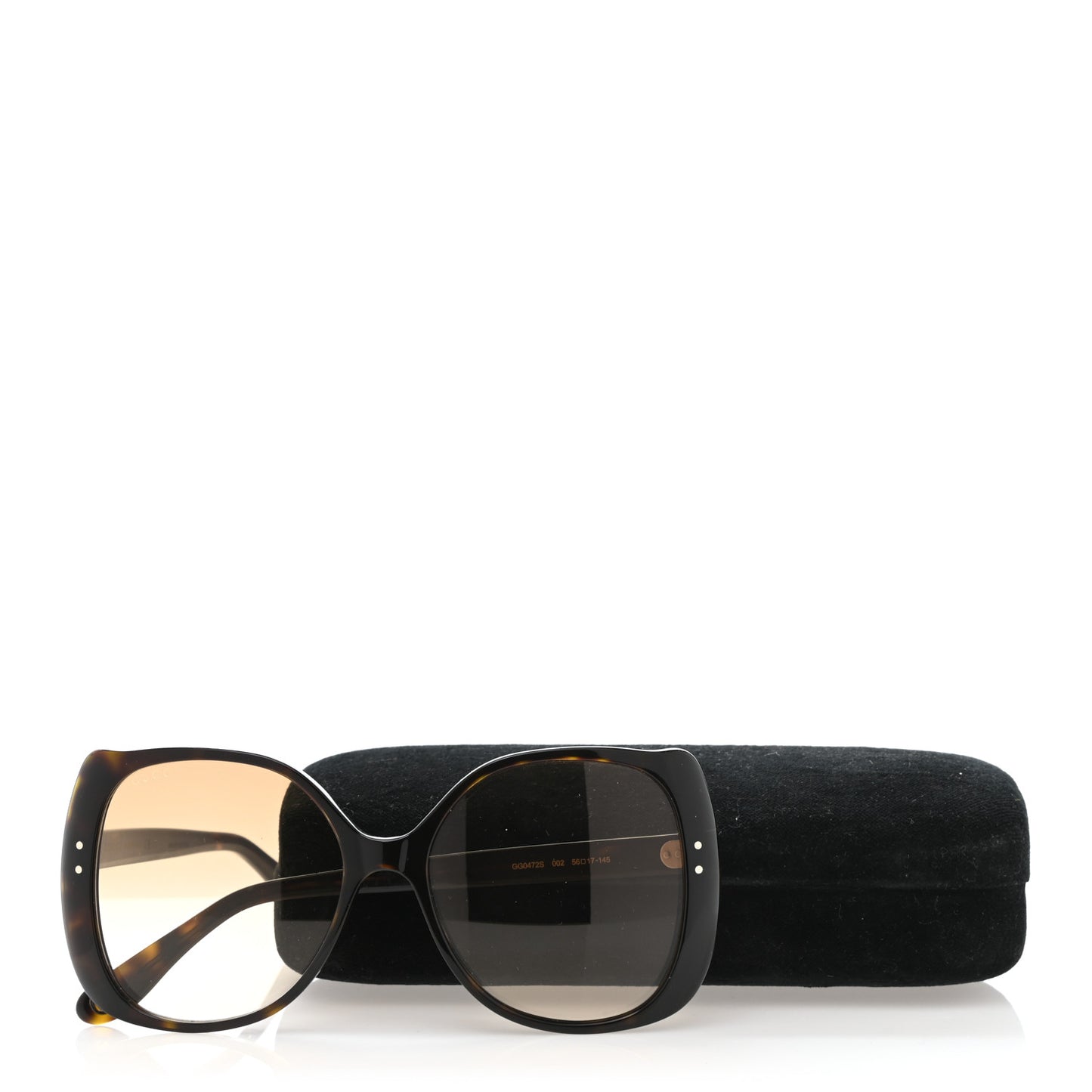 Acetate Sunglasses GG0472S Tortoise