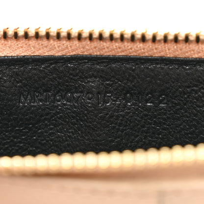 Saint Laurent Monogram Grain de Poudre 5 Fragments Zip Pouch Card Holder Dark Beige 8 of 8