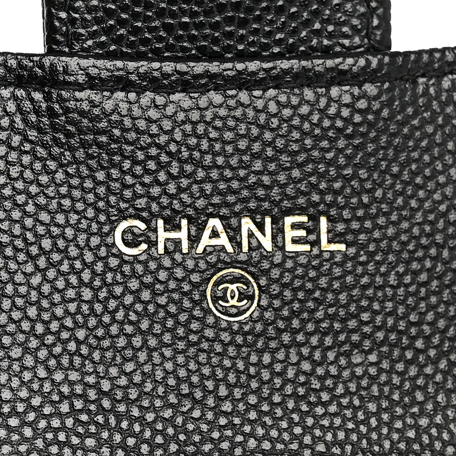Chanel Caviar Quilted Flap Card Holder On Chain Black 6 of 10