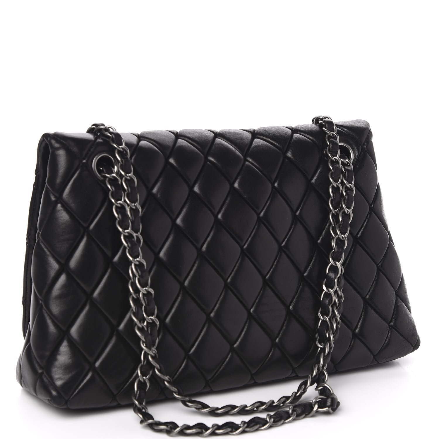 Chanel Lambskin Large New Bubble Flap Black 3 of 11