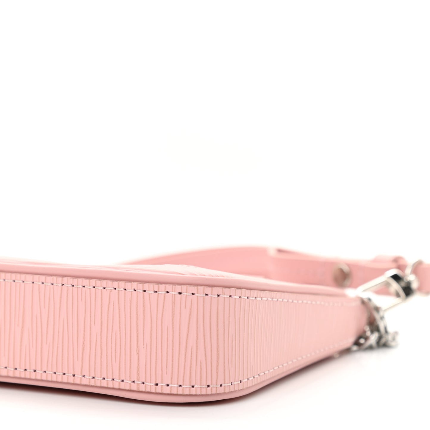 Epi Easy Pouch On Strap Rose Ballerine