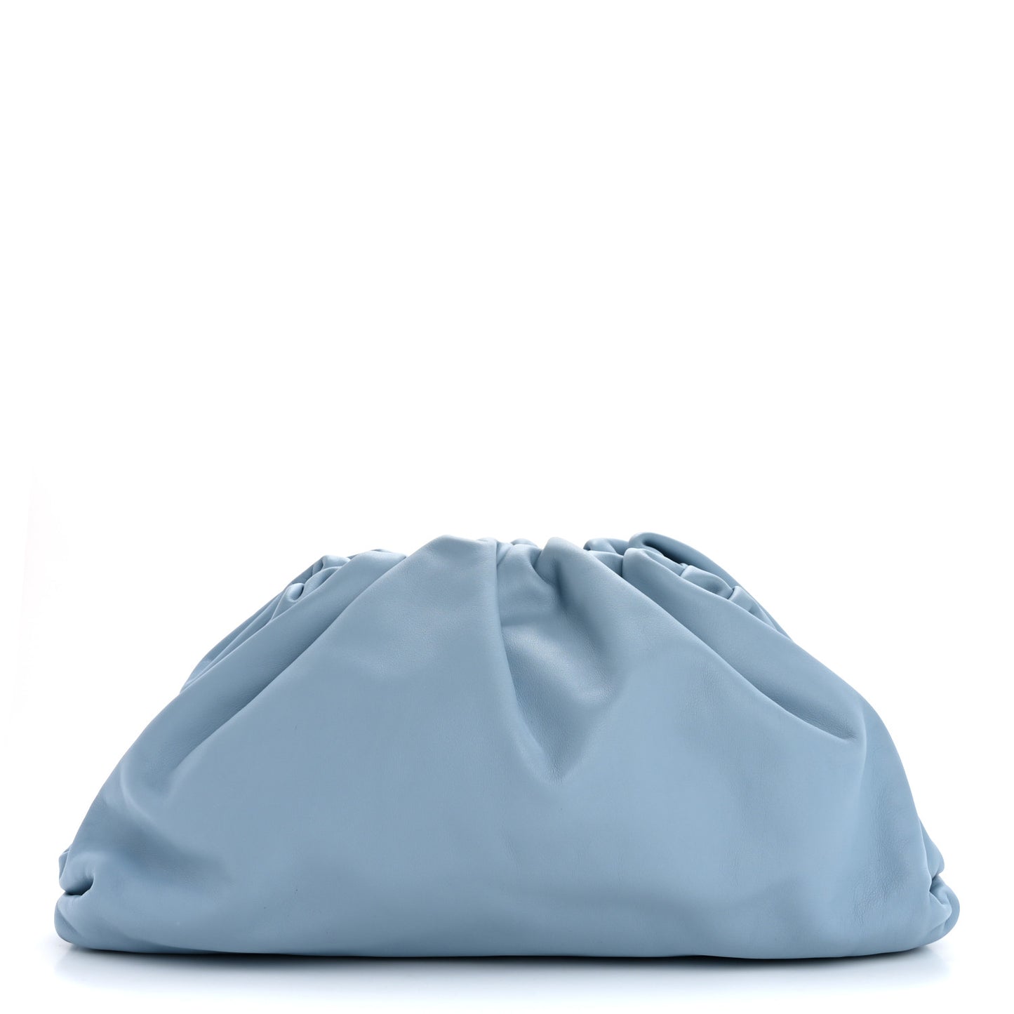 Smooth Butter Calf The Pouch Oversized Clutch Ice