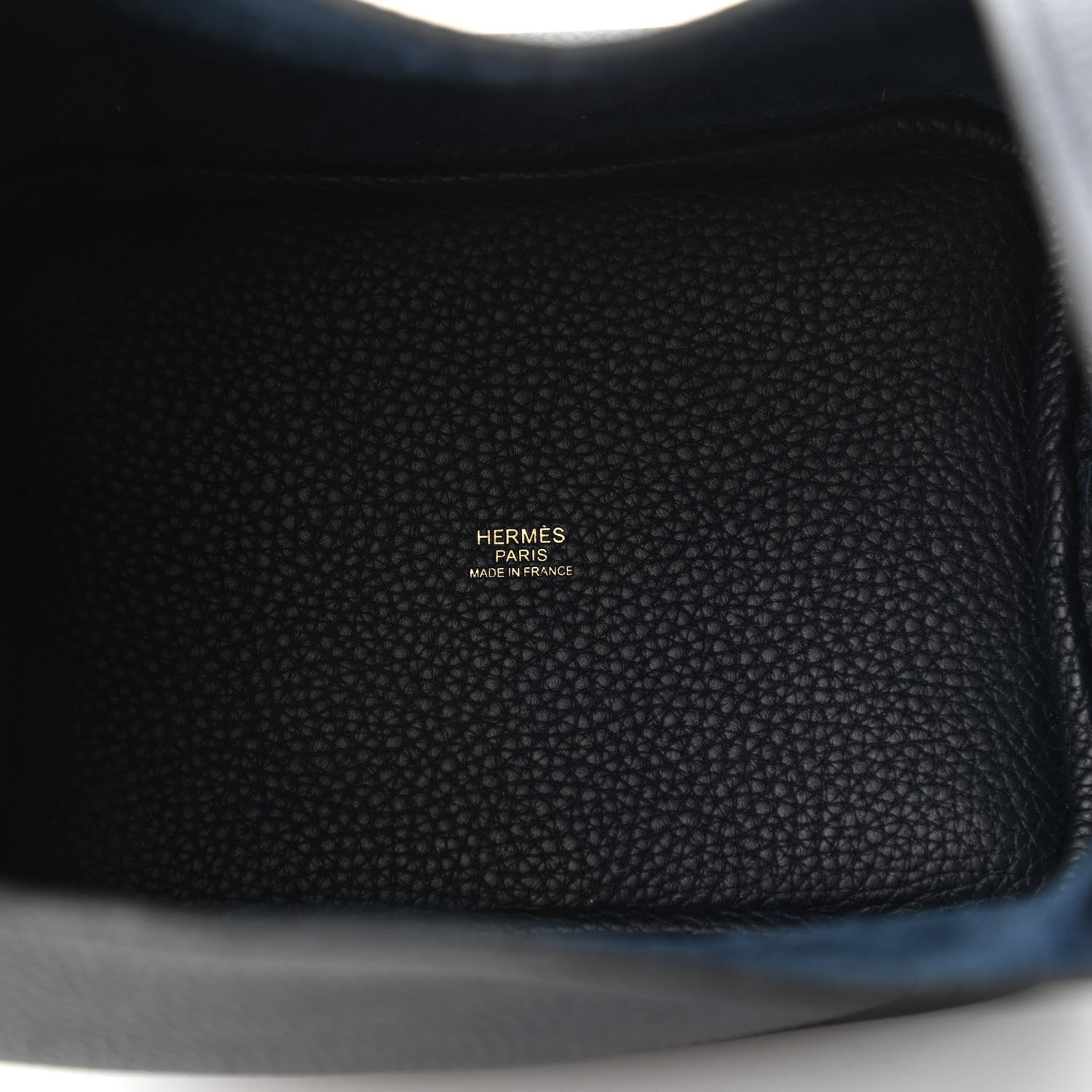 Hermes Taurillon Clemence Picotin Lock 18 PM Bleu Nuit 8 of 11