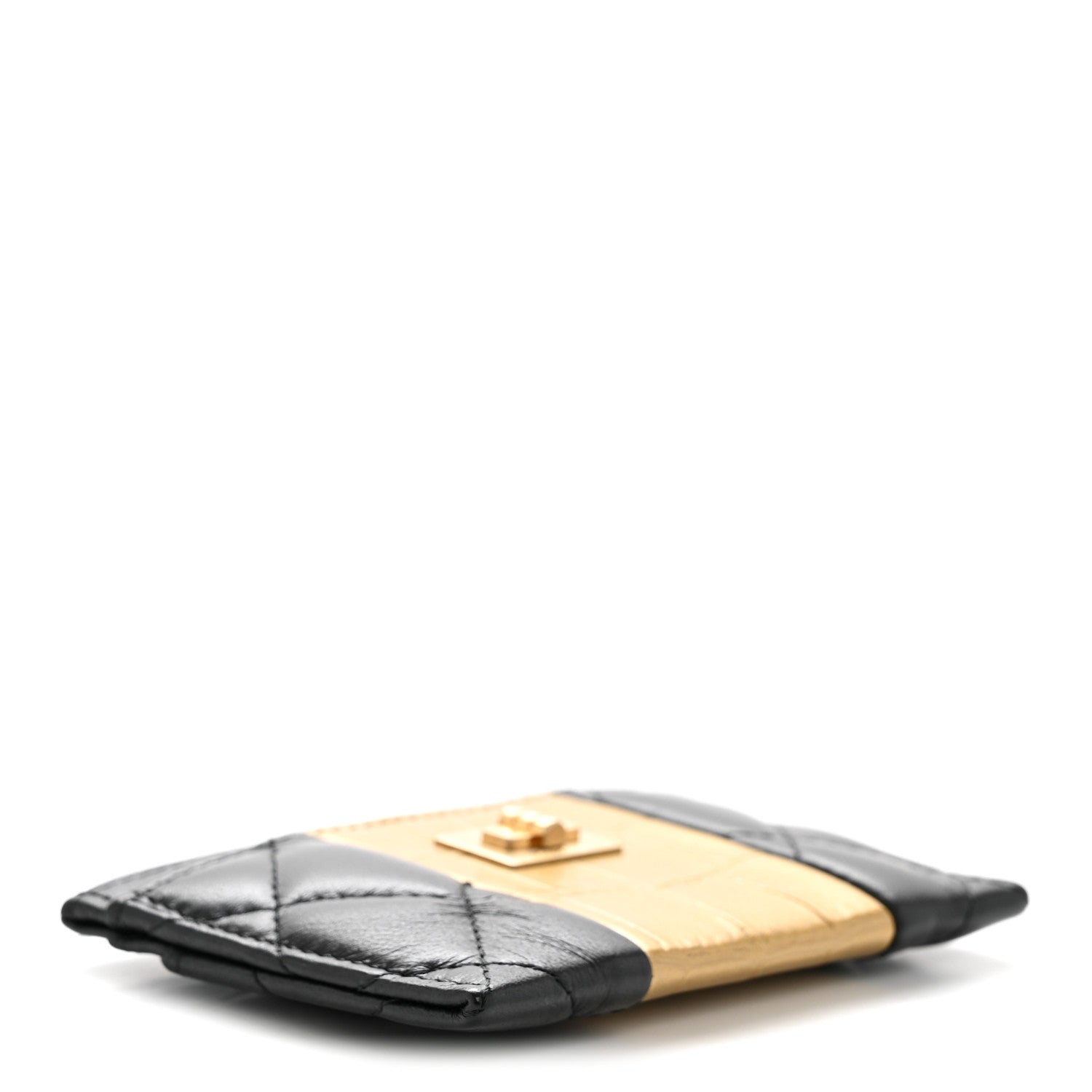 CHANEL 手帳 Chanel Lambskin Metallic Calfskin Crocodile Embossed 2.55 Reissue