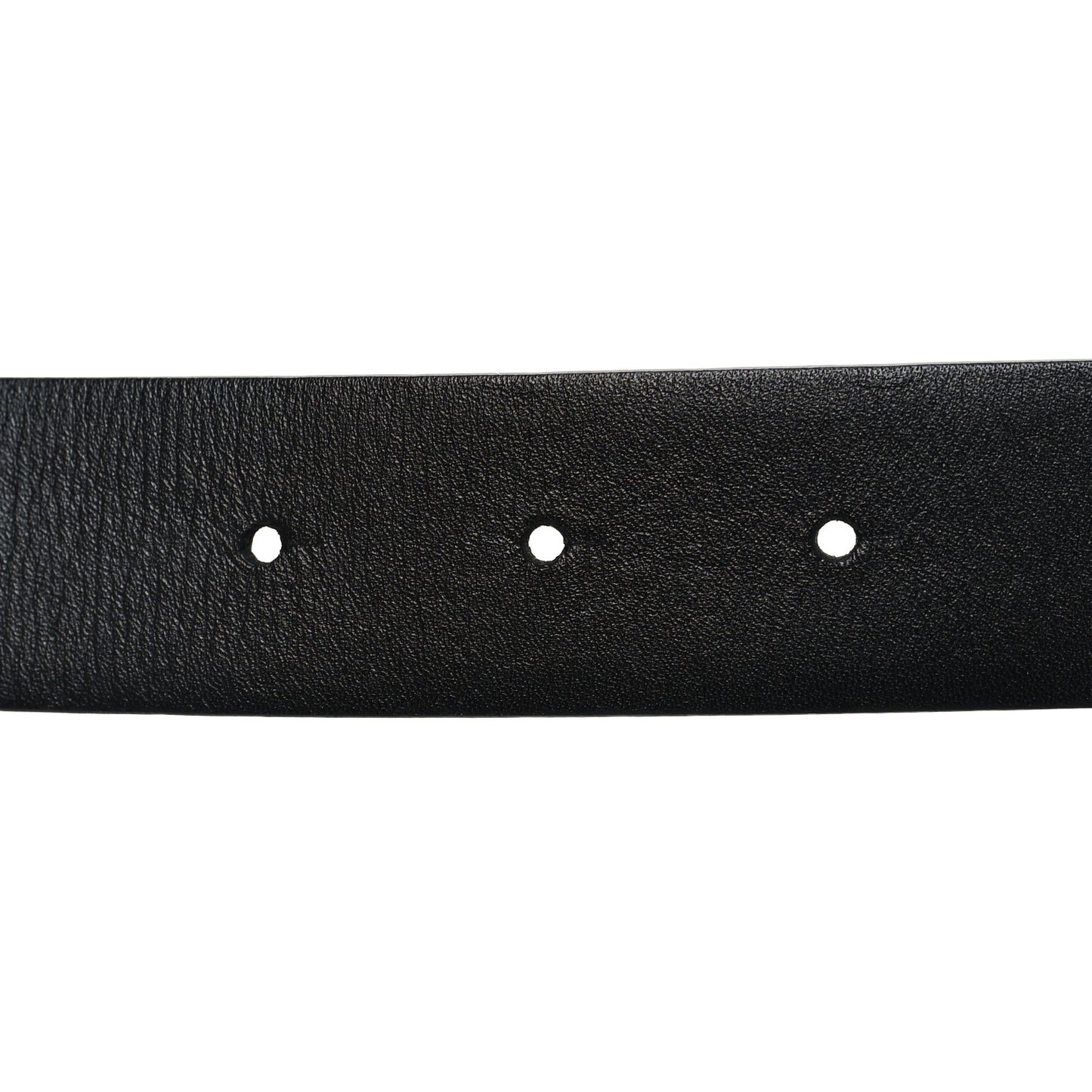 Lambskin Pearl Crystal CC Belt 90 36 Black