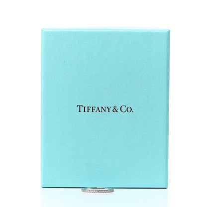 Tiffany Platinum Diamond Lucida Eternity Band Ring 49 5 4 of 4