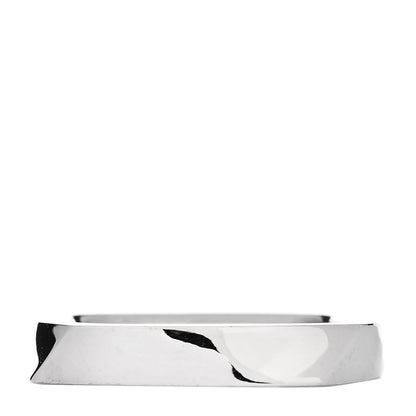 Tiffany 18K White Gold Diamond Frank Gehry Torque Ring 48 4.5 3 of 4