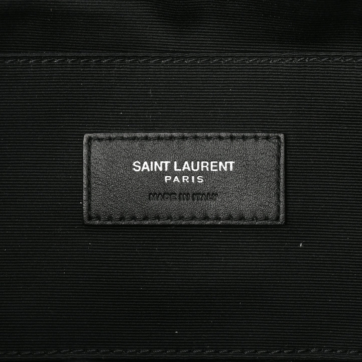 Calfskin Monogram Belt Bag Black