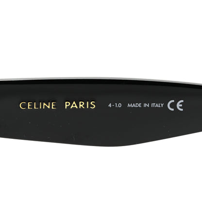 Celine Acetate Polarized Cat Eye Sunglasses CL4004IN Black 5 of 6