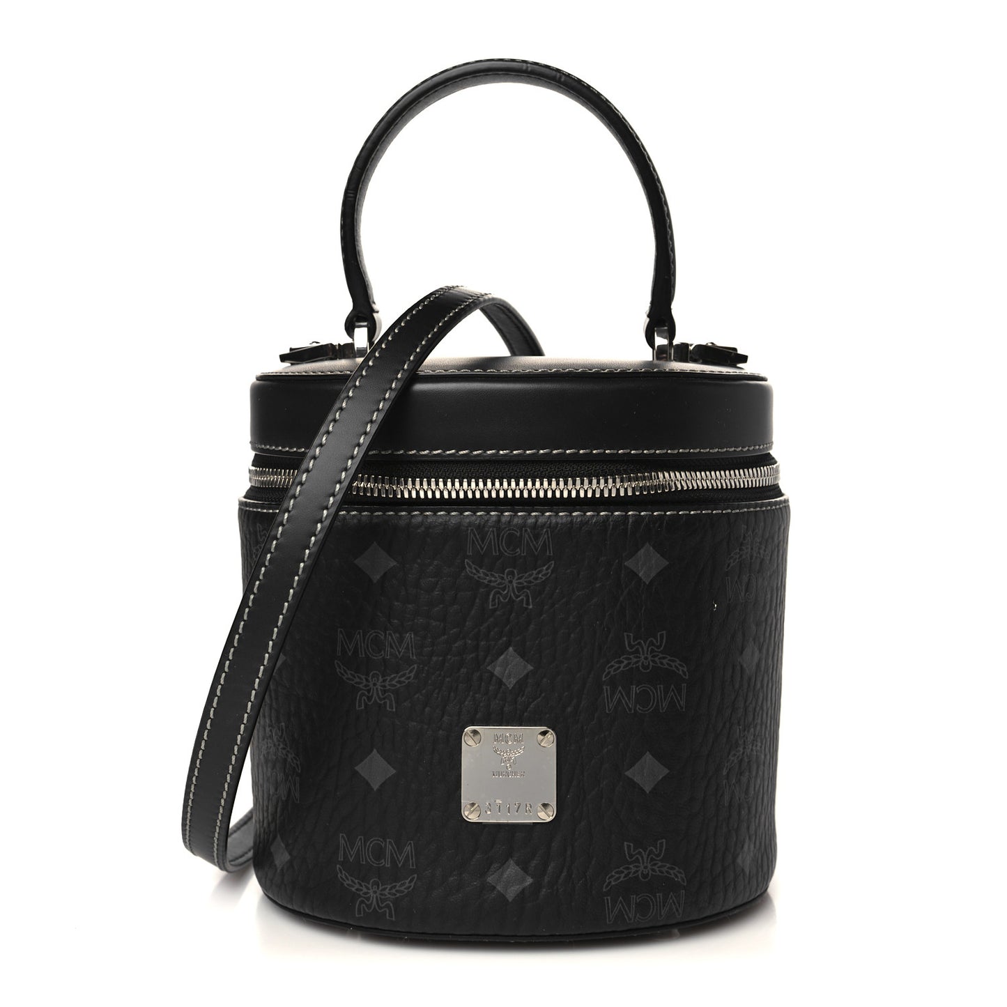 Visetos Small Cylinder Bag Black