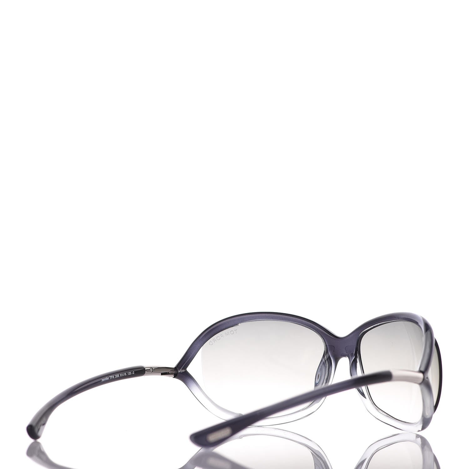 Tom Ford Jennifer Sunglasses TF8 Blue 3 of 9