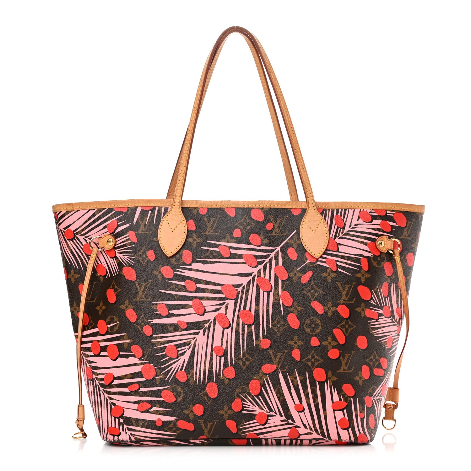Louis Vuitton Monogram Jungle Dots Neo Neverfull MM Sugar Pink Poppy 1 of 16