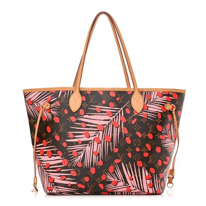 Louis Vuitton Monogram Jungle Dots Neo Neverfull MM Sugar Pink Poppy 1 of 16