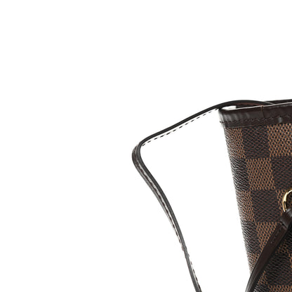 Louis Vuitton Damier Ebene Neo Neverfull MM Rose Ballerine 12 of 12