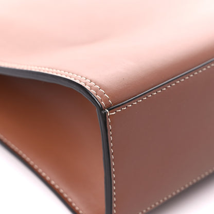 Burberry Smooth Calfskin Medium Pocket Bag Malt Brown 10 of 15