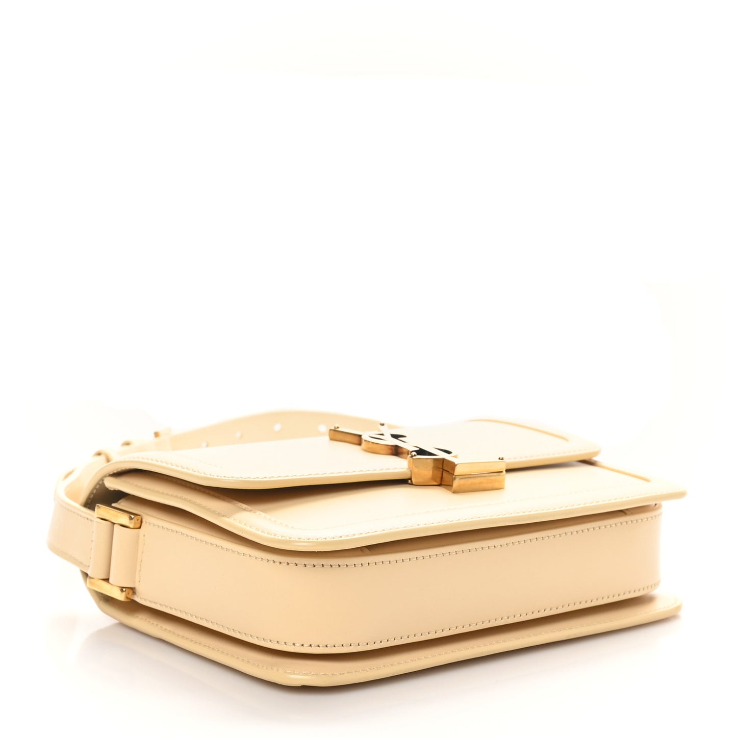 Smooth Calfskin Small Solferino Satchel Jaune Pale