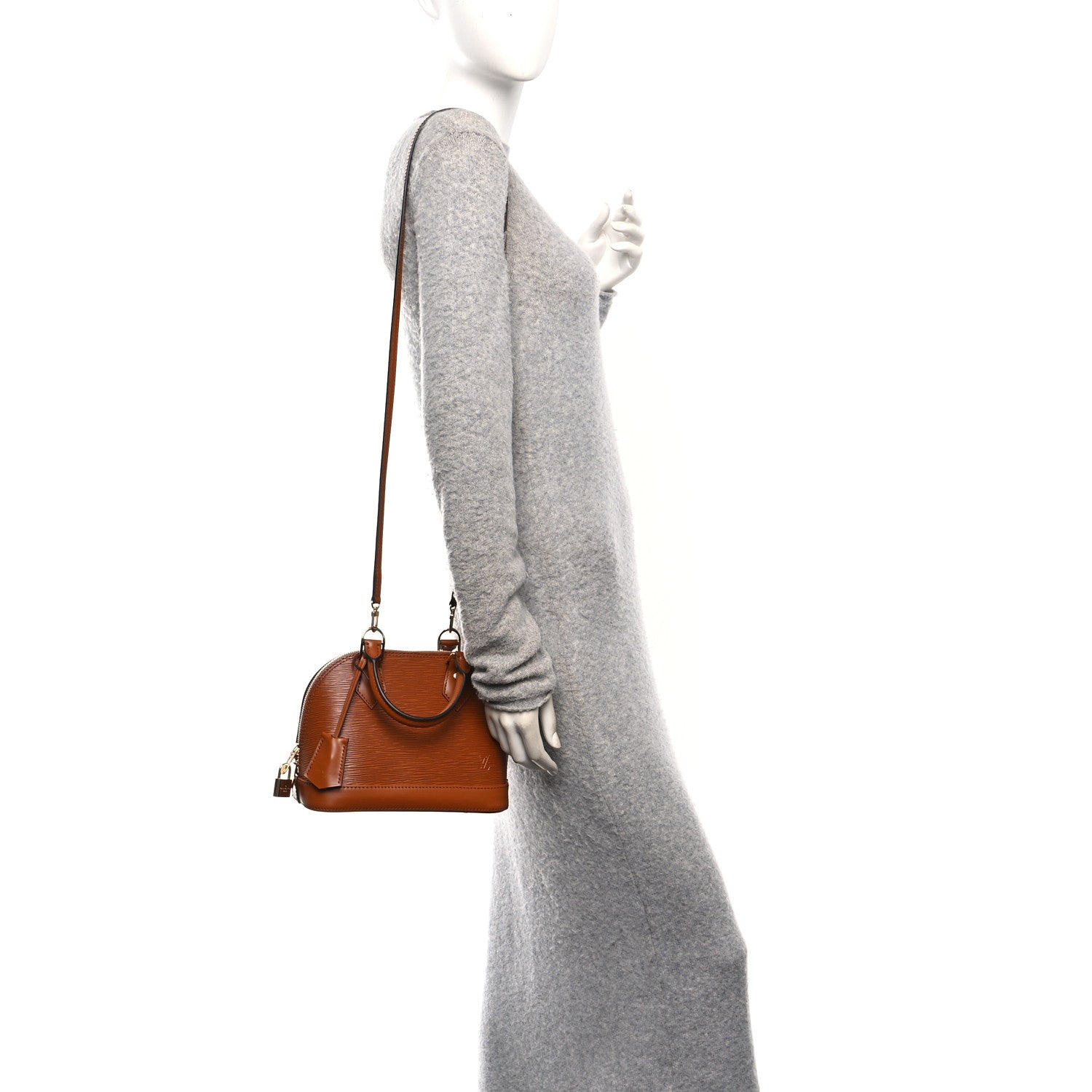 Louis Vuitton Epi Alma BB Tan 2 of 9