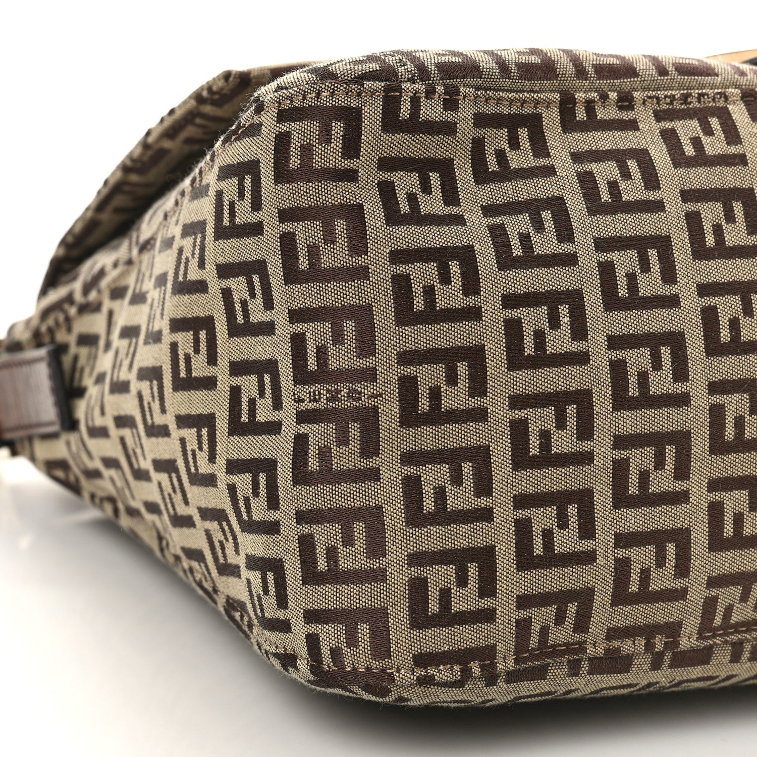 Fendi Zucchino Vitello Mama Baguette Mogano Panna Bruciato 8 of 9