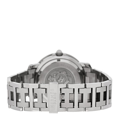 Hermes Stainless Steel 38mm Clipper Diver Quartz Watch White 3 of 5