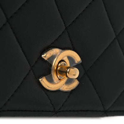 Chanel Lambskin Mini Carry Chic Flap Black 13 of 16