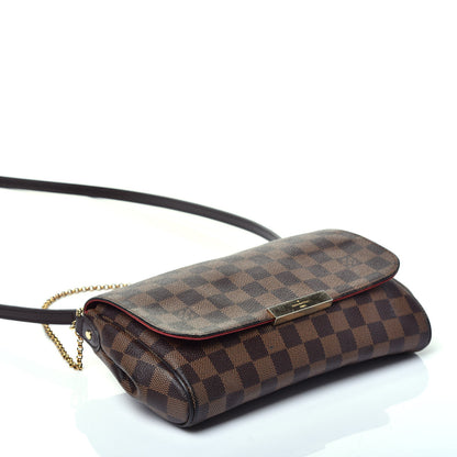 Louis Vuitton Damier Ebene Favorite MM 5 of 11