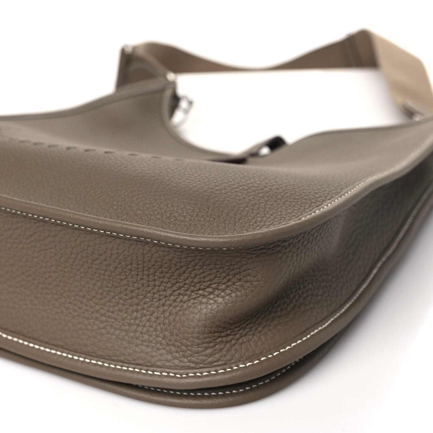 Hermes Taurillon Clemence Evelyne III PM Etoupe 10 of 11