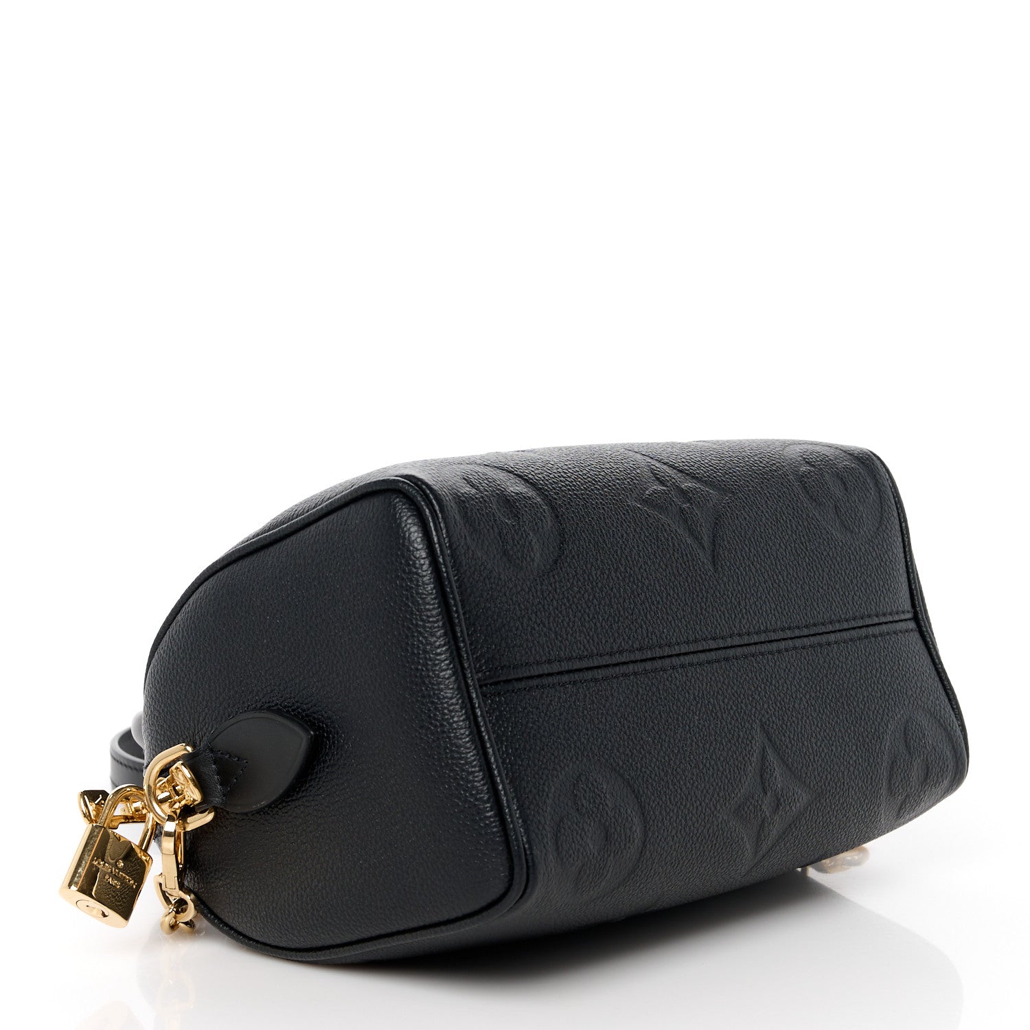 Louis Vuitton Empreinte Monogram Giant Speedy Bandouliere 20 Black 4 of 12