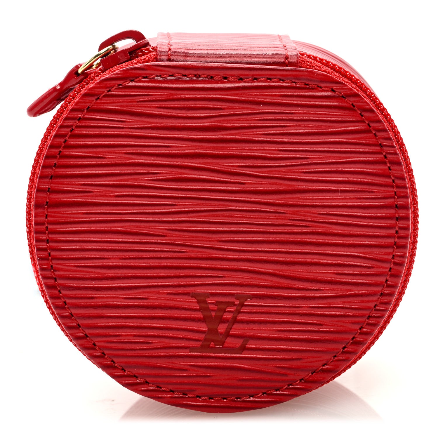 Louis Vuitton Epi Ecrin Bijoux 8cm Jewelry Box Red 1 of 6