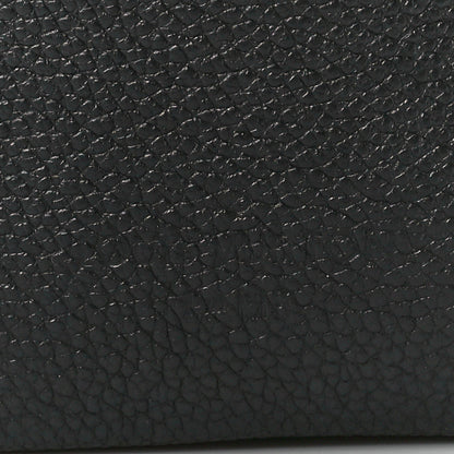Louis Vuitton Empreinte Monogram Giant Speedy Bandouliere 25 Black Beige 9 of 14