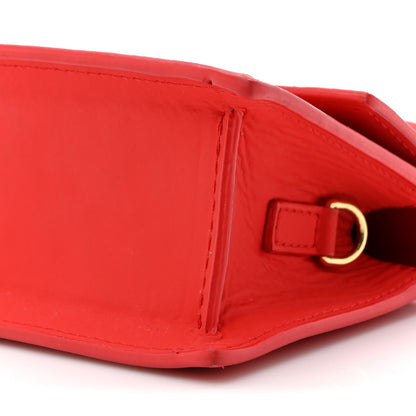 Jacquemus Rubberized Calfskin Le Chiquito Moyen Red 8 of 19