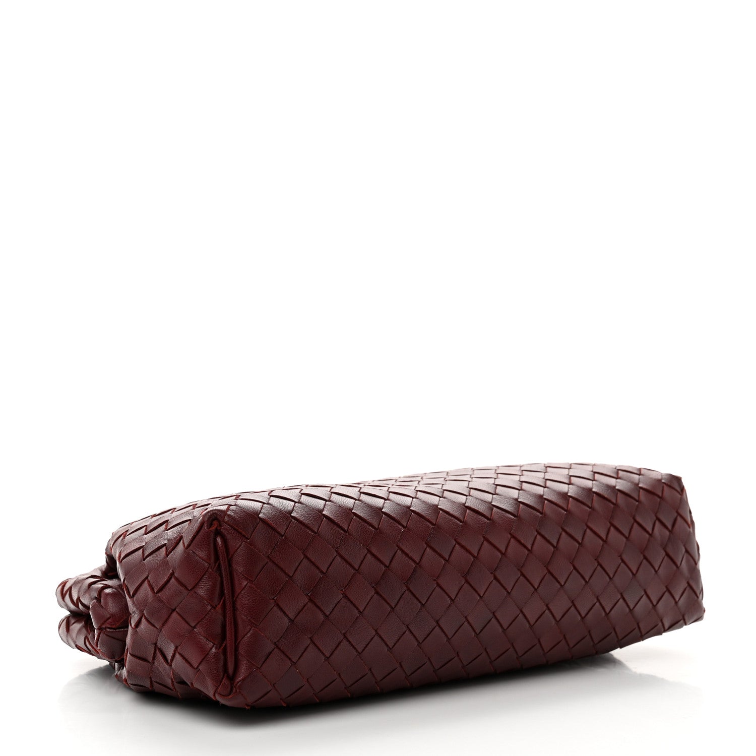 Bottega Veneta Nappa Intrecciato The Lauren 1980 Clutch Gigolo Red 5 of 8