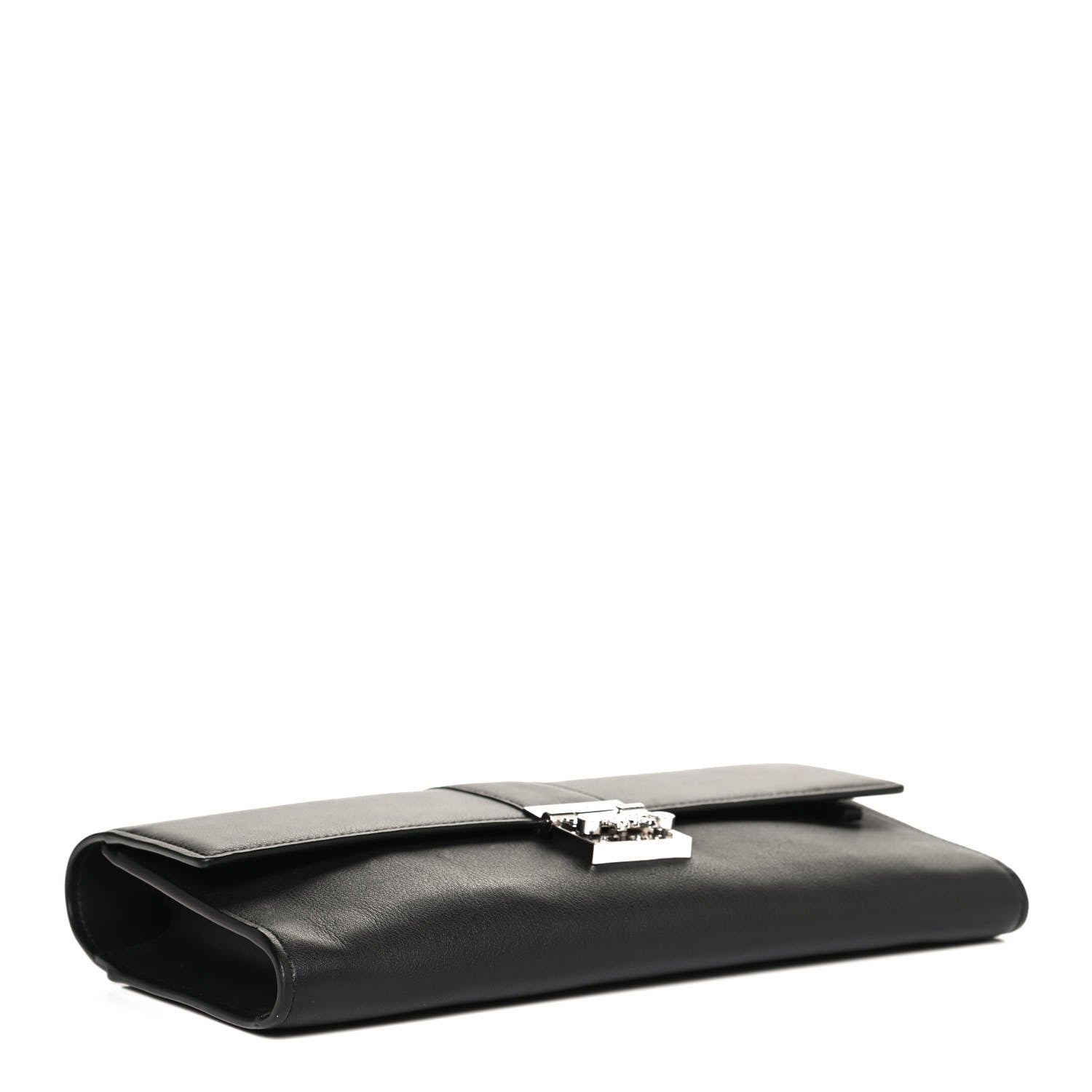 MCM Calfskin Crossbody Wallet Black 3 of 11