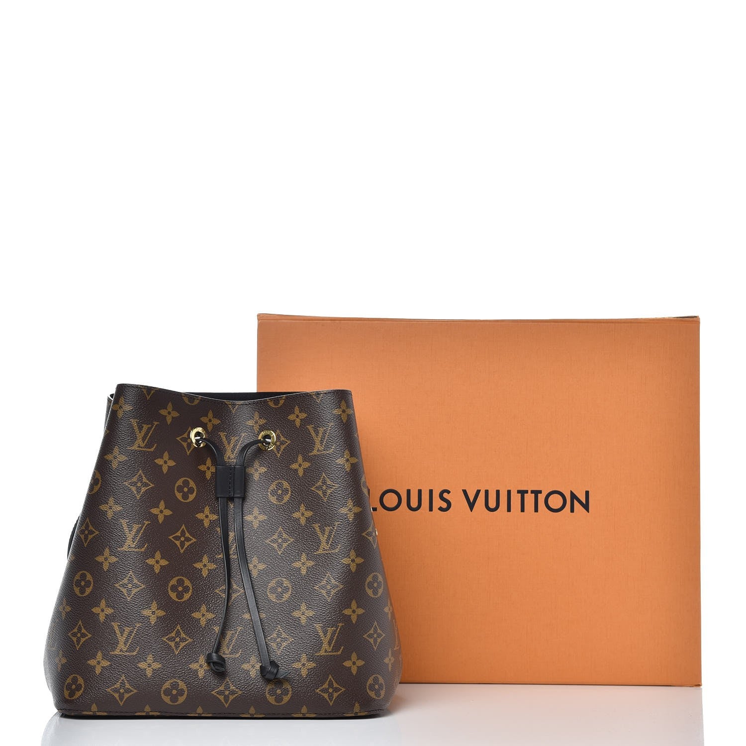 Louis Vuitton Monogram Neonoe MM Black 9 of 9