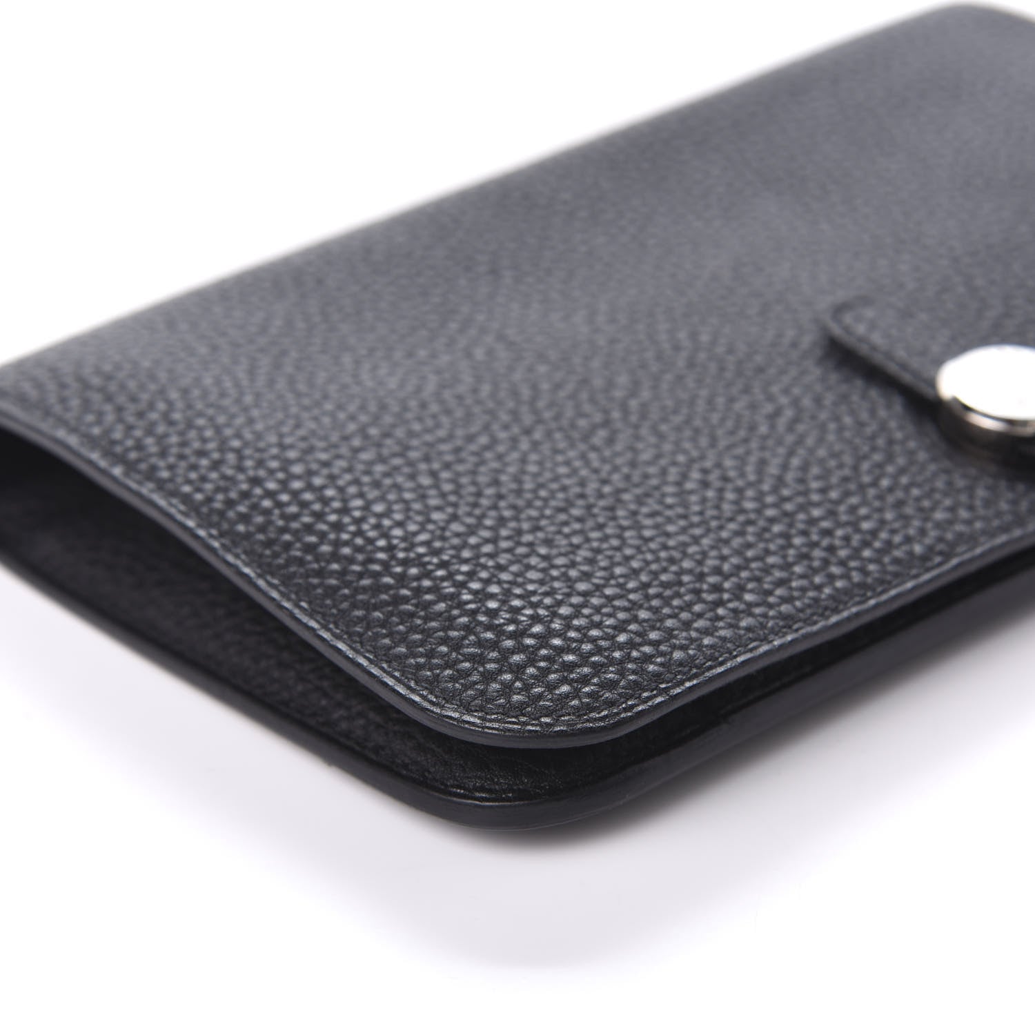 Hermes Togo Dogon Duo Wallet Black 6 of 10