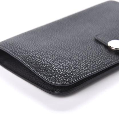 Hermes Togo Dogon Duo Wallet Black 6 of 10