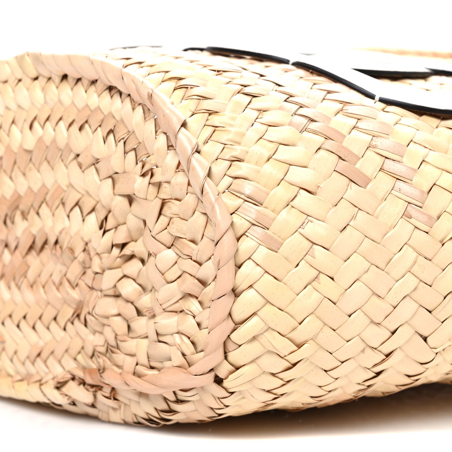 Jimmy Choo Raffia Medium Choo Beach Basket Natural Milk 9 of 9