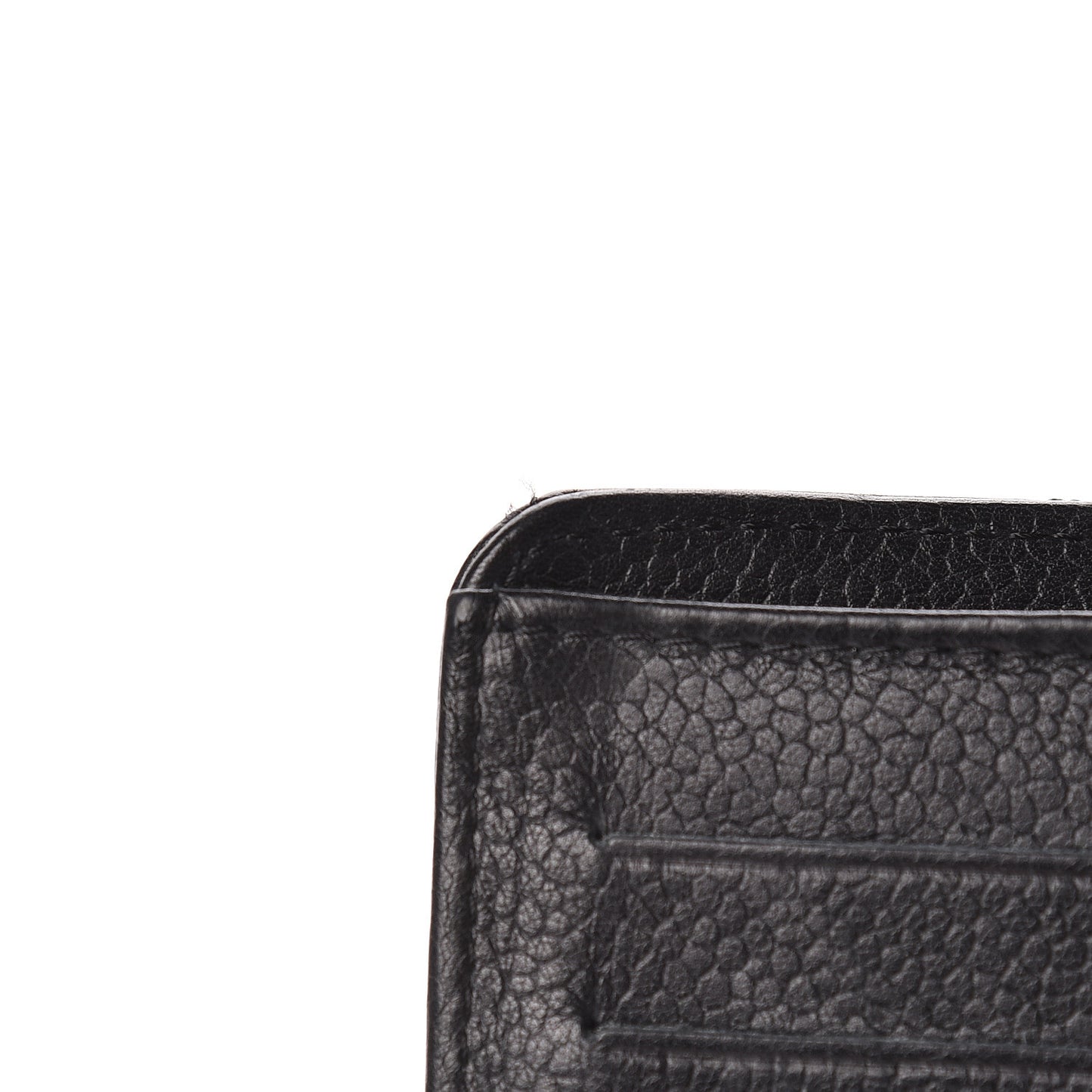 Caviar Quilted Yen Wallet Black